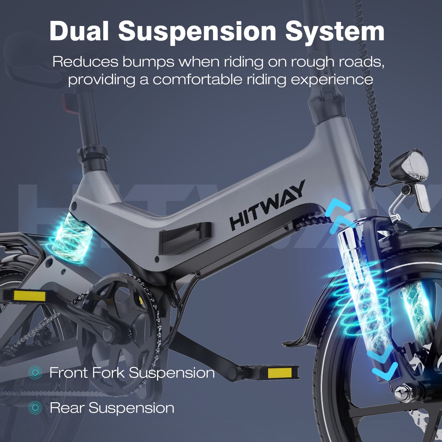 Vélo Électrique Pliable BK2 – HITWAY