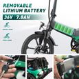 Vélo Électrique Pliable BK2 – HITWAY