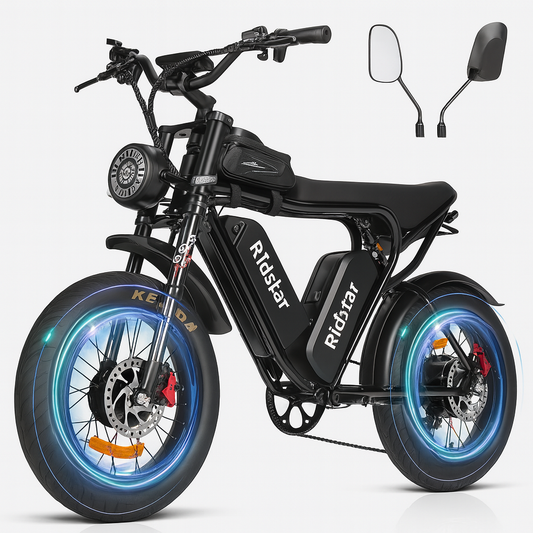 Vélo Électrique Ridstar – 2000W Double Moteur / 52V 40Ah
